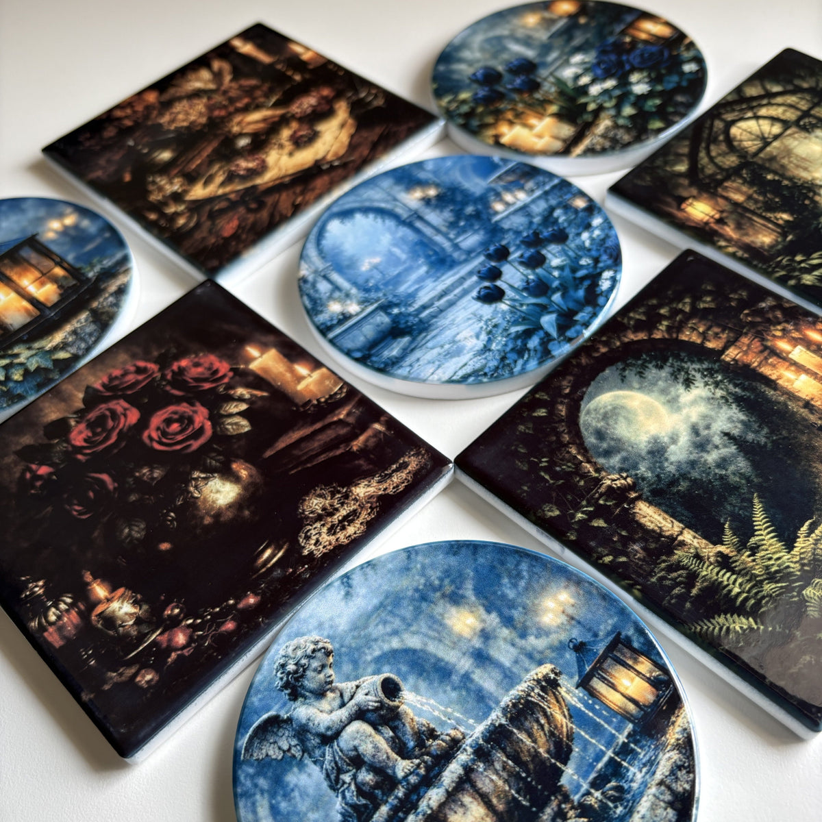 Gothic Bloom Collection | Dark Floral Homewares