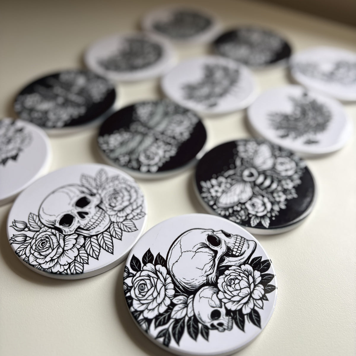 Monochrome Collection | Minimalist Gothic Homewares