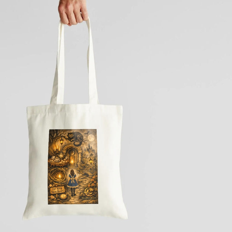 Shadow Bloom Tote Bags | Gothic Botanical Carry‑Alls